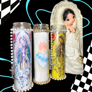 Virgencita Rosary Candles