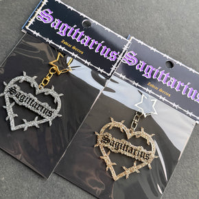 Zodiac keychains